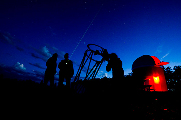 Dark-sky preserve observatory Cypress Hills Interprovincial Park southwest Saskatchewan