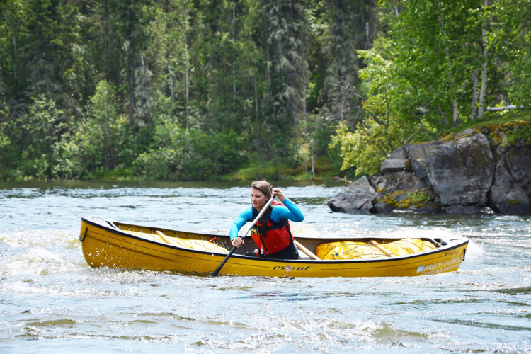 canoeing Churchill River northern Saskatchewan