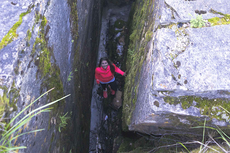 Limestone Crevices Ashlyn George Northern Saskatchewan