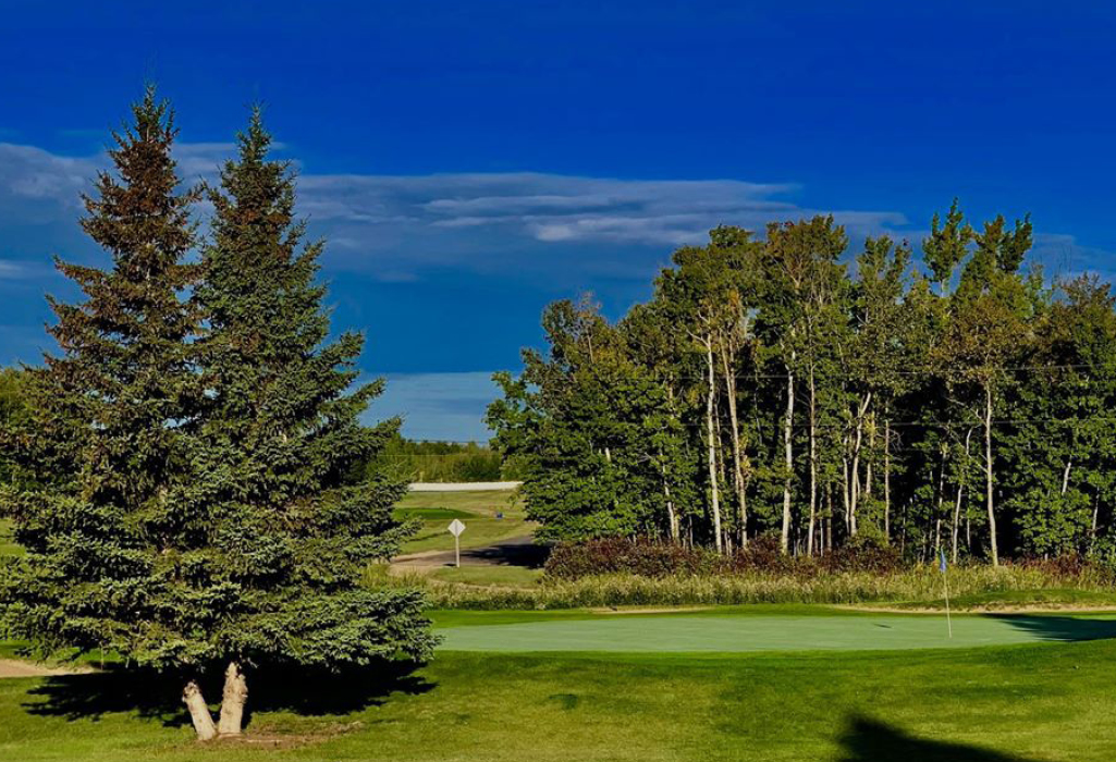 picture of a hole at Good Spirit golf course