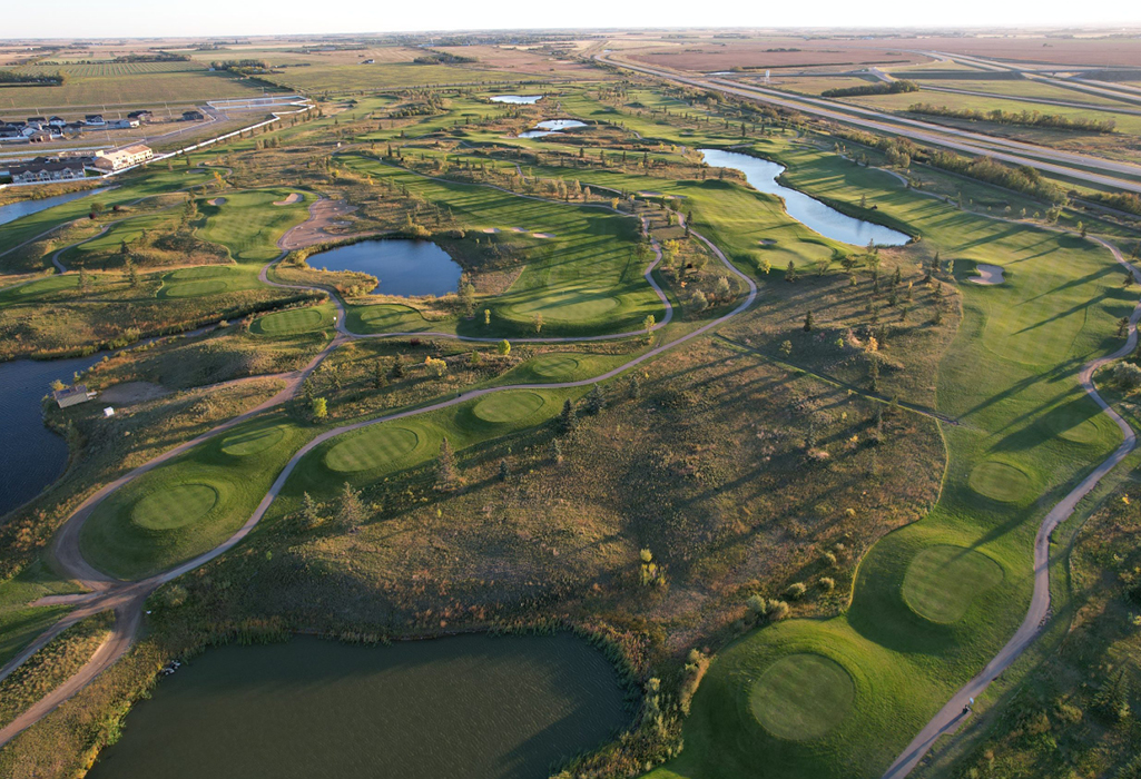 aerial view of Legends golf course