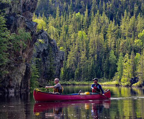 Canoeing Northern Saskatchewan
