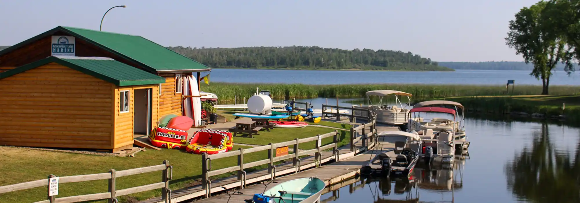 Greenwater Lake Marina | Sask Parks