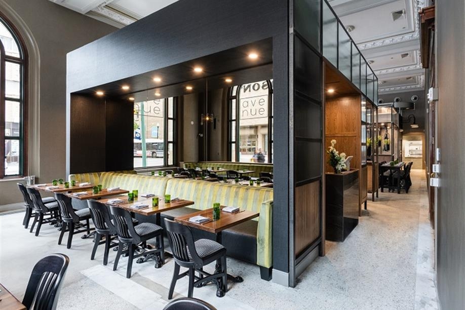 Avenue Restaurant - interior view