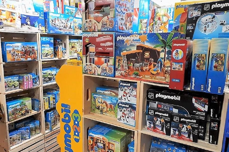 Cowtown Kids Toy & Candy's Playmobil section.