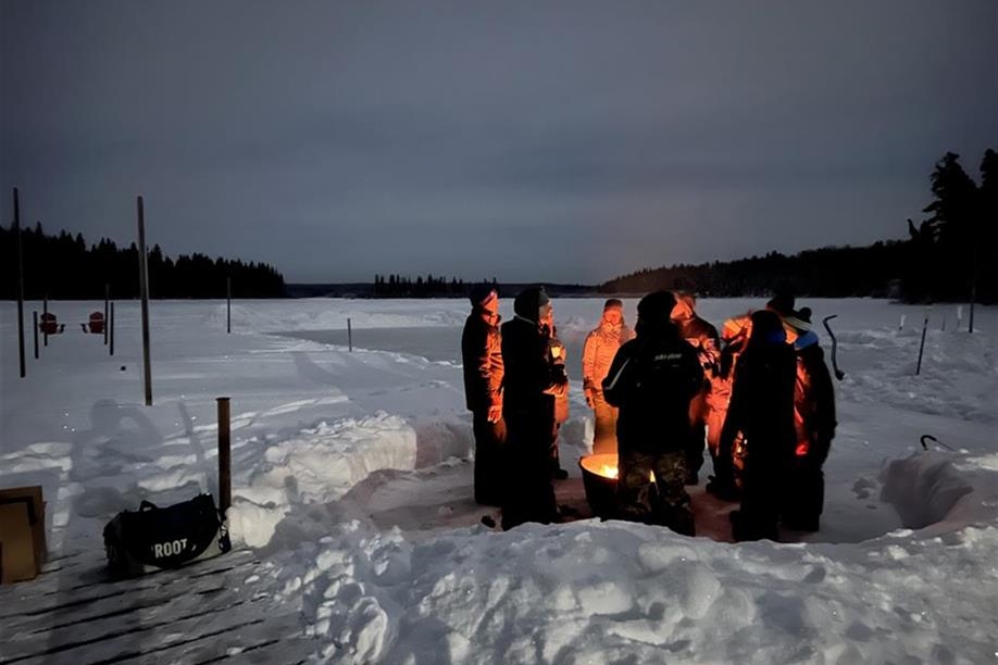 Eagle Bay Resort - Firepit