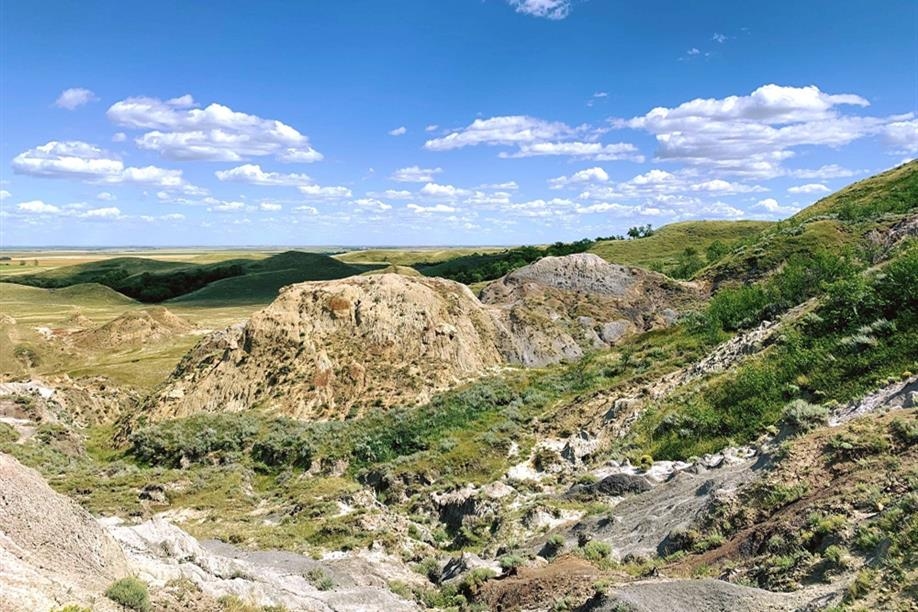 Claybank Brick Plant National Historic Site - Massold Clay Canyons