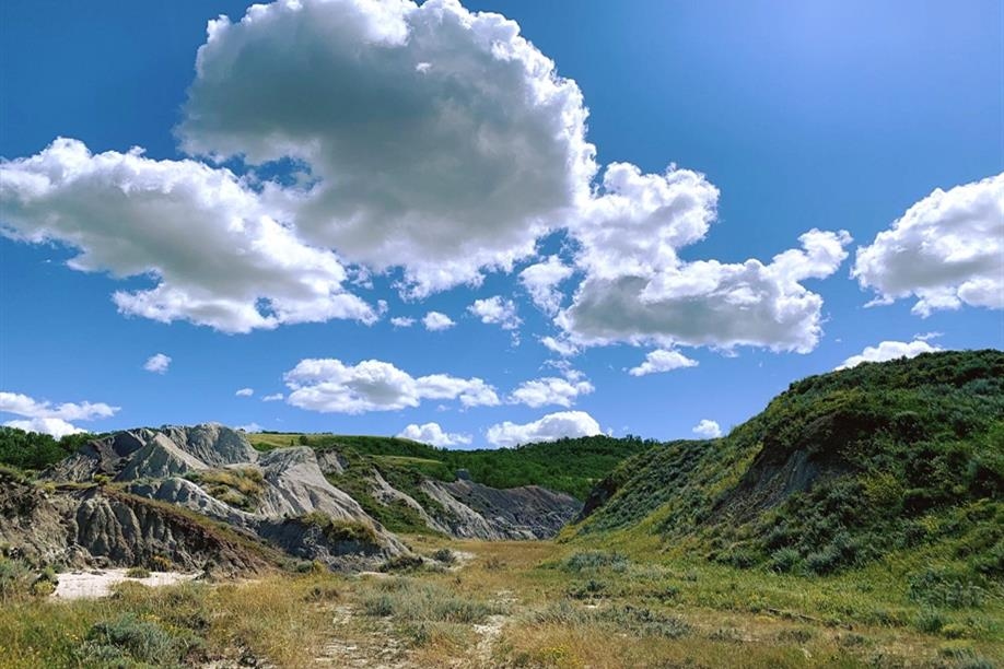 Claybank Brick Plant National Historic Site - Massold Clay Canyons