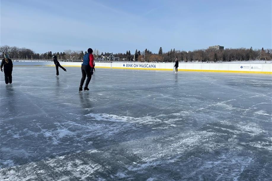 Rink on Wascana