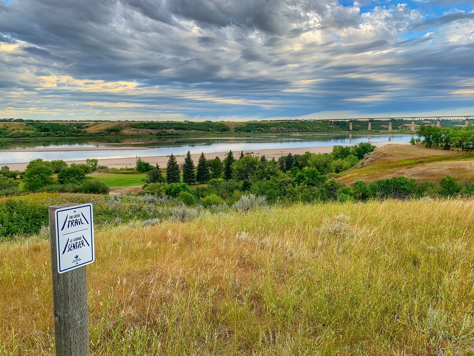 Outlook & District Regional Park Trails - Skytrail Bridge