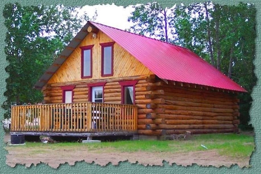 Tobin Lake Resort Log Cabin #18