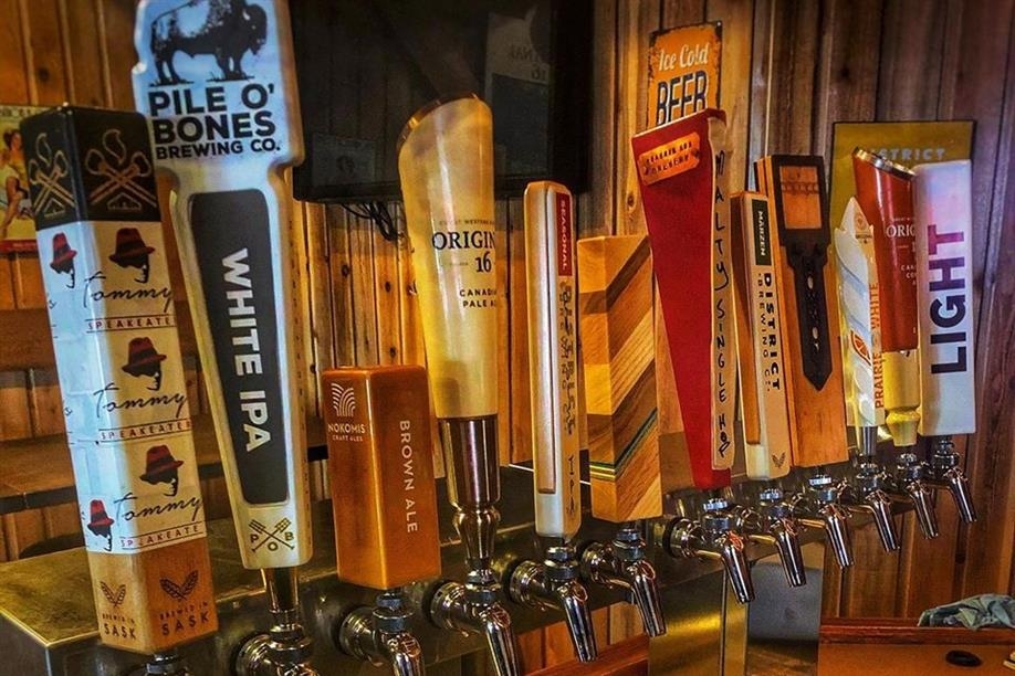 Tommy's Speakeatery - All Saskatchewan taps